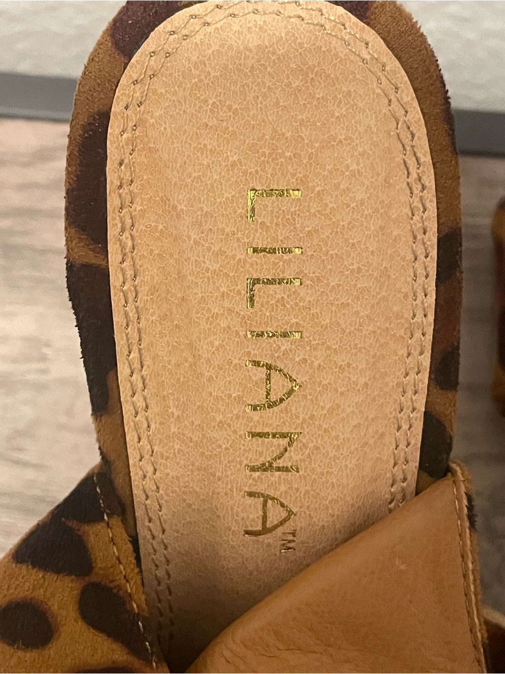 Liliana Leopard Print Lace-Up Cutout Block Heel Booties - Picture 5 of 8